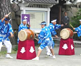 祇園太鼓の様子